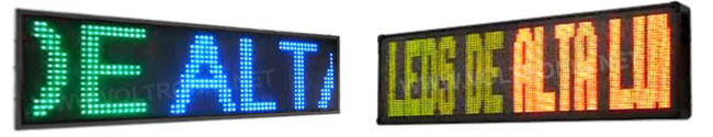 pantallas electronicas leds de informacion rotulos electronicos 2