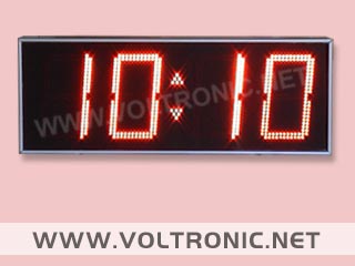 reloj electronico led para comercio