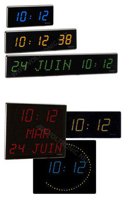 reloj led fecha