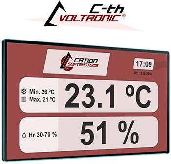 Display Temperatura Humedad Rite - Cation Softsystems