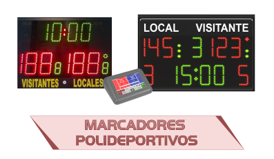 Marcador Electronico Polideportivo